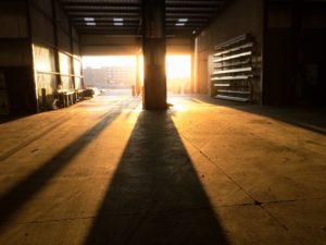 warehouse dock lights