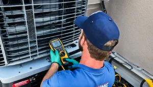 How often should HVAC systems be serviced?